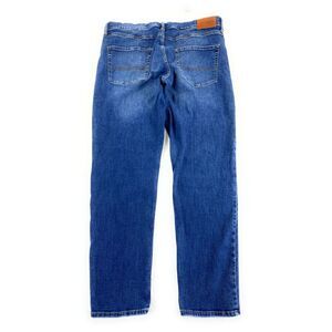 Lucky‎ Brand Men's 412 Athletic Slim Tapered Stretch Distressed Blue Jeans 38x32
